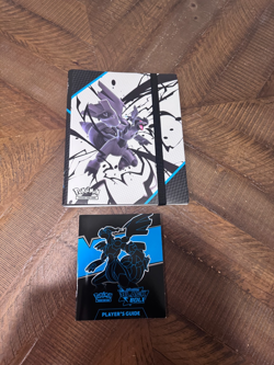 Pokemon TCG Black Bolt Binder and Player's Guide - Image 1
