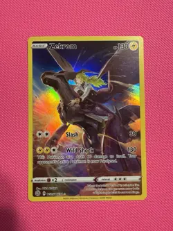 Pokemon TCG Zekrom SWSH09: Brilliant Stars TG05/TG30 Trainer Gallery Full Art NM - Image 1