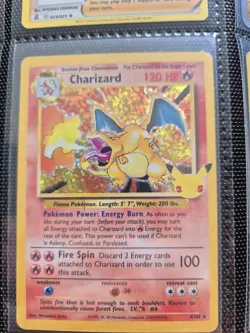 Pokemon TCG Celebrations Trio Card Charizard, Blastoise, Venusaur Mint Condition - Image 1