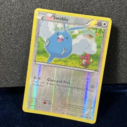 Swablu 103/113 Legendary Treasures Pokemon Reverse Holo Common Card - Image 2