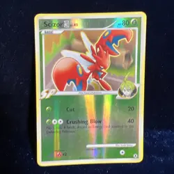 Scizor 48/111 Reverse Holo Platinum Rising Rivals Pokemon Card - Image 1