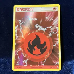 Fire Energy 106/110 Reverse Holo Holon Phantoms Pokemon Card - Image 1