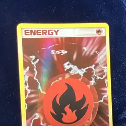 Fire Energy 106/110 Reverse Holo Holon Phantoms Pokemon Card - Image 2