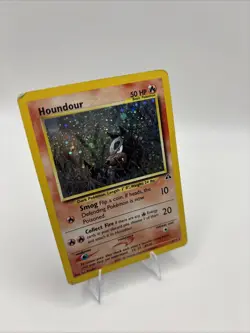 2001 Neo - Discovery Houndour DMG Rare Holo #5 HP - Image 2