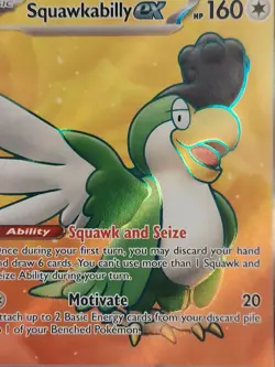 Pokemon TCG Ultra Rare Squawkabilly EX #247/193 Paldea Evolved - Image 5