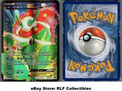 2014 Pokemon, XY Phantom Forces, #116/119 Florges EX, Full Art Ultra Rare - Image 1