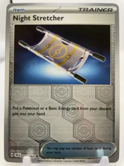 Night Stretcher 061/064 Sv: Pokemon TCG Shrouded Fable Reverse Holo - Image 1