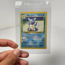 Wartortle 042/102 Pokemon TCG Base Set Unlimited Uncommon LP - Image 1