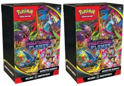 LOT OF 2 Pokemon TCG Phantasmal Flames Booster Bundles PRESALE - Image 1