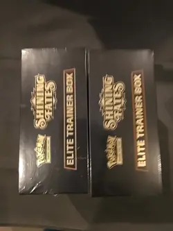 Pokemon SHINING FATES Elite Trainer Box ETB New SEALED - Set Of 2 - Image 5