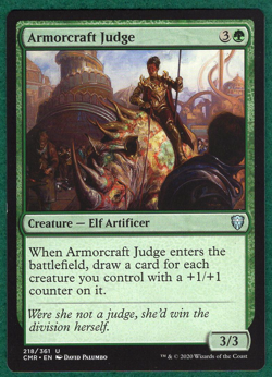 Armorcraft Judge - Commander Legends CMR #218 - Magic: The Gathering MTG Card - Image 1