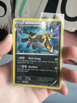 Krookodile Holo Shiny Secret Rare Card 127/124 Dragons Exalted - Image 1