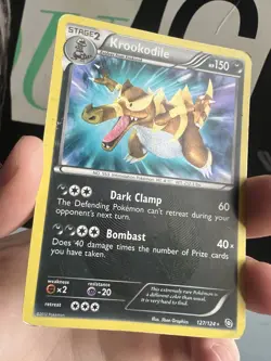 Krookodile Holo Shiny Secret Rare Card 127/124 Dragons Exalted - Image 3