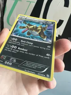 Krookodile Holo Shiny Secret Rare Card 127/124 Dragons Exalted - Image 4
