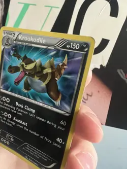 Krookodile Holo Shiny Secret Rare Card 127/124 Dragons Exalted - Image 5