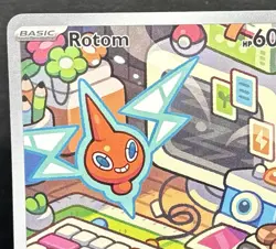 Rotom 197/182 Sv10: Destined Rivals Full Art Holo Pokemon Card TCG - Image 2