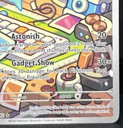 Rotom 197/182 Sv10: Destined Rivals Full Art Holo Pokemon Card TCG - Image 4