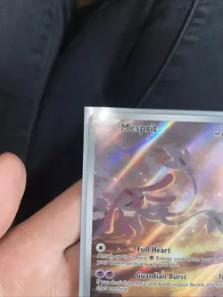 Pokemon TCG Mesprit 204/191SV08: Surging Sparks Illustration Rare Holo Card - Image 5