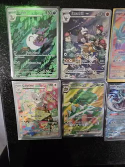 Pokemon Temporal Forces 17 Card Lot - Full Art, SIR, SAR, Pokemon PLAY Stamp MNT - Image 2