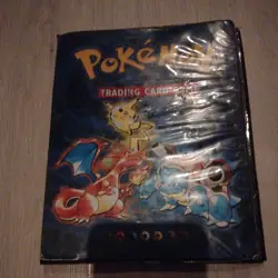 Old Vintage Wotc Pokemon Tcg Binder Bundle Joblot X65 Cards No Duplicates - Image 1
