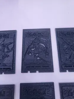 Yu-Gi-Oh! Hard Plastic Cards Vintage 1996 - Lot of 11 - Image 5