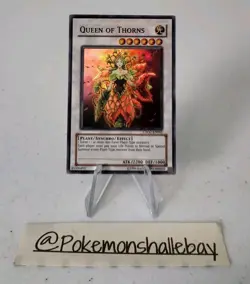 Queen of Thorns CSOC-EN042 *VLP* Unlimited Edition Super Rare Yugioh Card - Image 1
