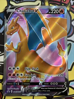 Pokemon TCG Charizard V SWSH050 SWSH: Sword & Shield Promo Cards Holo - Image 1