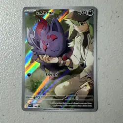 N's Zorua 189 Sv: Scarlet & Violet Promo Cards Holo - Image 1