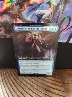 Ultimecia Temporal Threat Extended Art Foil Final Fantasy Magic the Gathering - Image 1