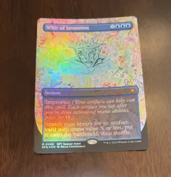 MTG FOIL Whir of Invention Borderless - Special Guests #086 - Image 1