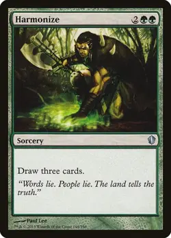 2x Harmonize Commander 2013 LP MTG - Image 1
