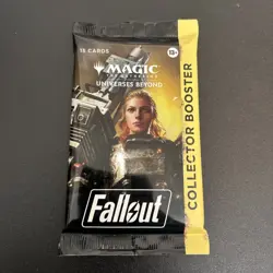 MTG Magic the Gathering Universes Beyond Fallout Collector Booster Pack - Image 1