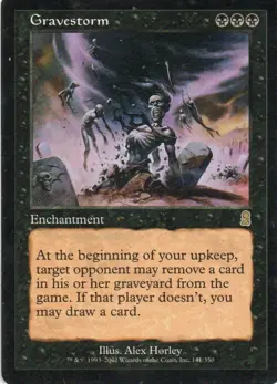 MTG: Odyssey: Gravestorm: Lightly Played Condition - Image 1