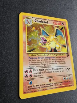 Pokemon TCG Charizard Base Set 2 Holo Rare Card 4/130 WOTC NM/LP - Image 3