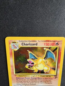 Pokemon TCG Charizard Base Set 2 Holo Rare Card 4/130 WOTC NM/LP - Image 5