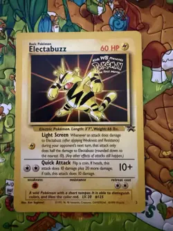 Pokemon The First Movie WB Promo Cards LP Mewtwo Dragonite Pikachu Electabuzz - Image 4