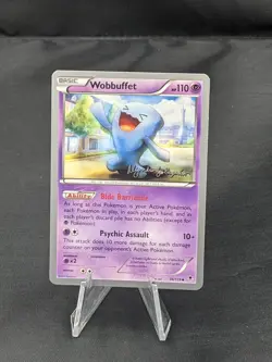 Wobbuffet Signature Card 36/119 2015 World Championships Pokemon MP #B - Image 1