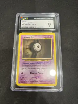 Unown I - Pokemon Neo Discovery 2001 - 68/75 - CGC 9 Mint - Image 1