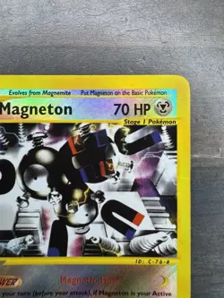 MAGNETON | 2003 Pokemon Aquapolis 022/147 - REVERSE HOLO NM eReader - Image 2