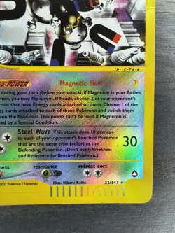 MAGNETON | 2003 Pokemon Aquapolis 022/147 - REVERSE HOLO NM eReader - Image 5