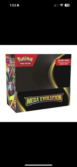 Pokemon TCG: Mega Evolution Factory Sealed Enhanced Booster Box 36x Packs 9/26 - Image 1