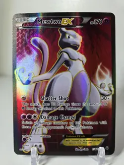 Mewtwo EX 158/162 Holo Full Art / Pokemon Breakthrough 2015 / Lightly Played - Image 1
