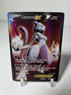 Mewtwo EX 158/162 Holo Full Art / Pokemon Breakthrough 2015 / Lightly Played - Image 2