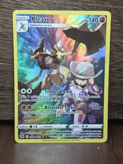 2022 Pokemon Astral Radiance Kleavor TG08/TG30 Trainer Gallery NM - Image 1