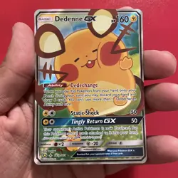 Dedenne GX Alternate Art Promos - Pokemon NM 195a/214 - Image 1