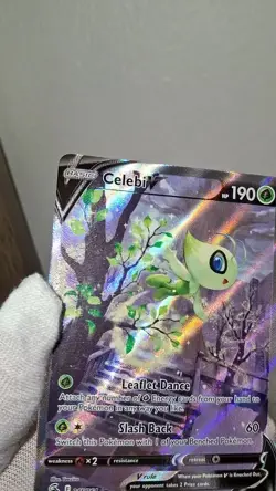 Celebi v 245/264 - Alternate Full Art - Pokemon Fusion Strike ‐ Mint - Image 2