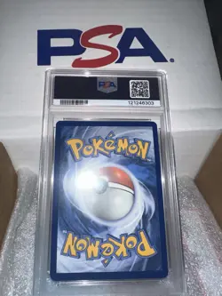 2025 POKEMON DRI EN-DESTINED RIVALS ILLUSTRATION RARE MISTY'S PSYDUCK PSA 9 - Image 2