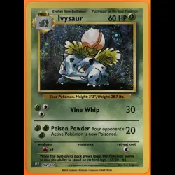 TAG 9.0 MINT Ivysaur Uncommon 2023 Pokemon Pokemon TCG Classic #002/165 - Image 3
