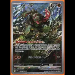 TAG 9.0 MINT Okidogi 2024 Pokemon Pokemon Scarlet & Violet #074 - Image 3