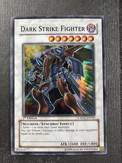 Dark Strike Fighter CRMS-EN040 1st Edition Super Rare LP/MP - Image 1